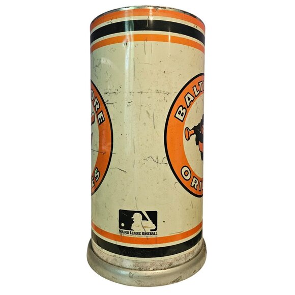 Baltimore Orioles Vintage 1968 Trash Can Major League Baseball Promotional READ - Picture 5 of 12